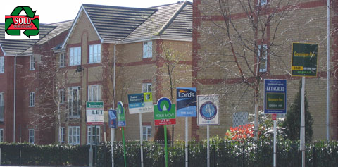 Countrywide Signs - Sold on Recycling